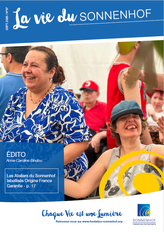 Couverture du magazine La Vie Du Sonnenhof 57 en septembre 2025
